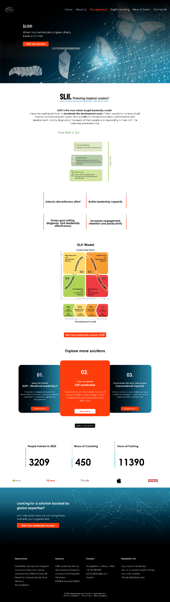 Amnis single solution detail page